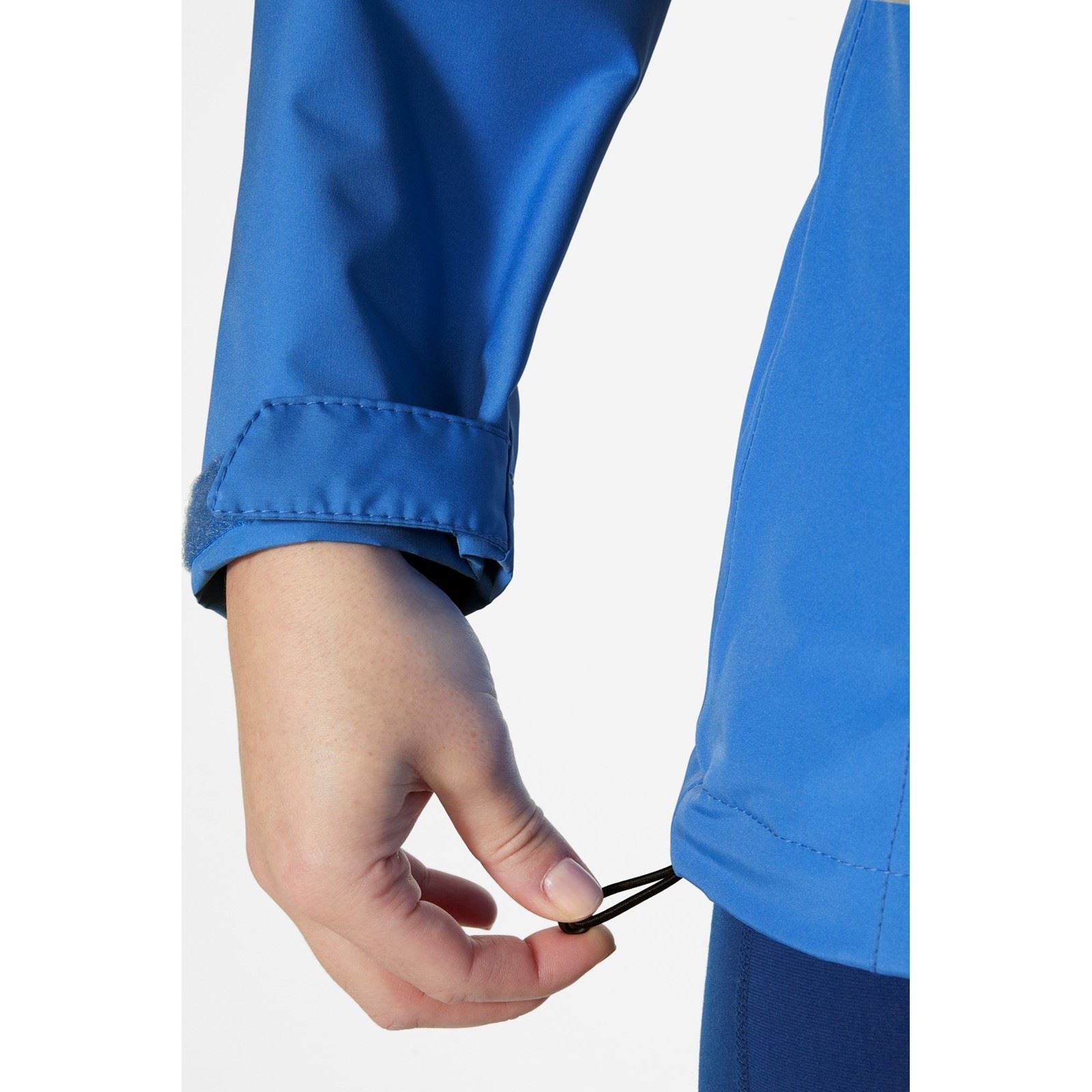 Helly Hansen Sport Seven J Damen Blaue Regenjacke