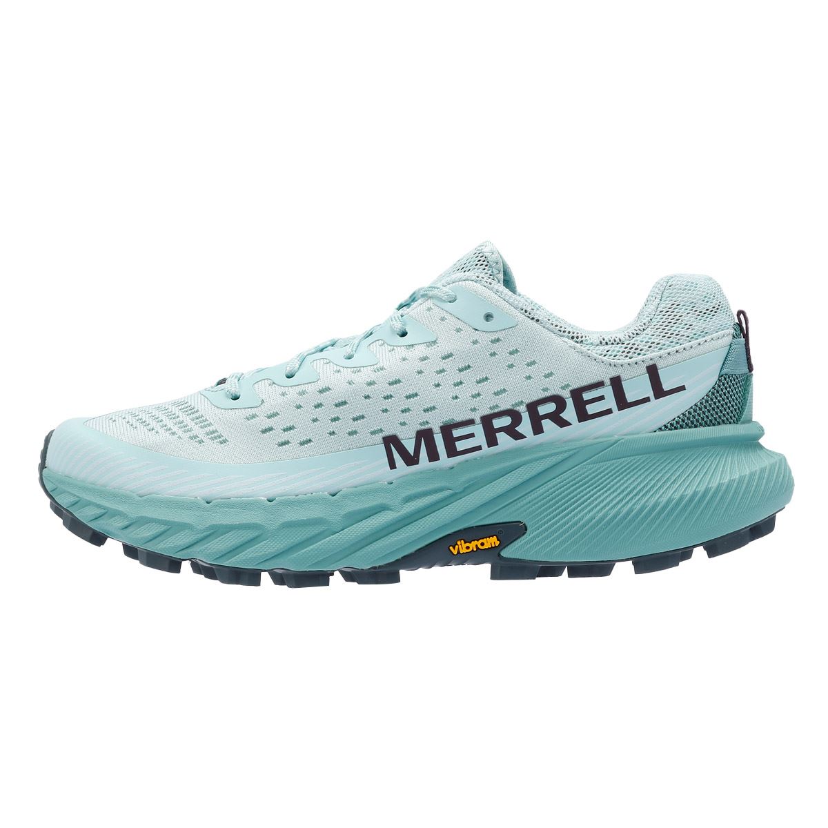 Merrell Agility Peak 5 Damen Blaue Turnschuhe