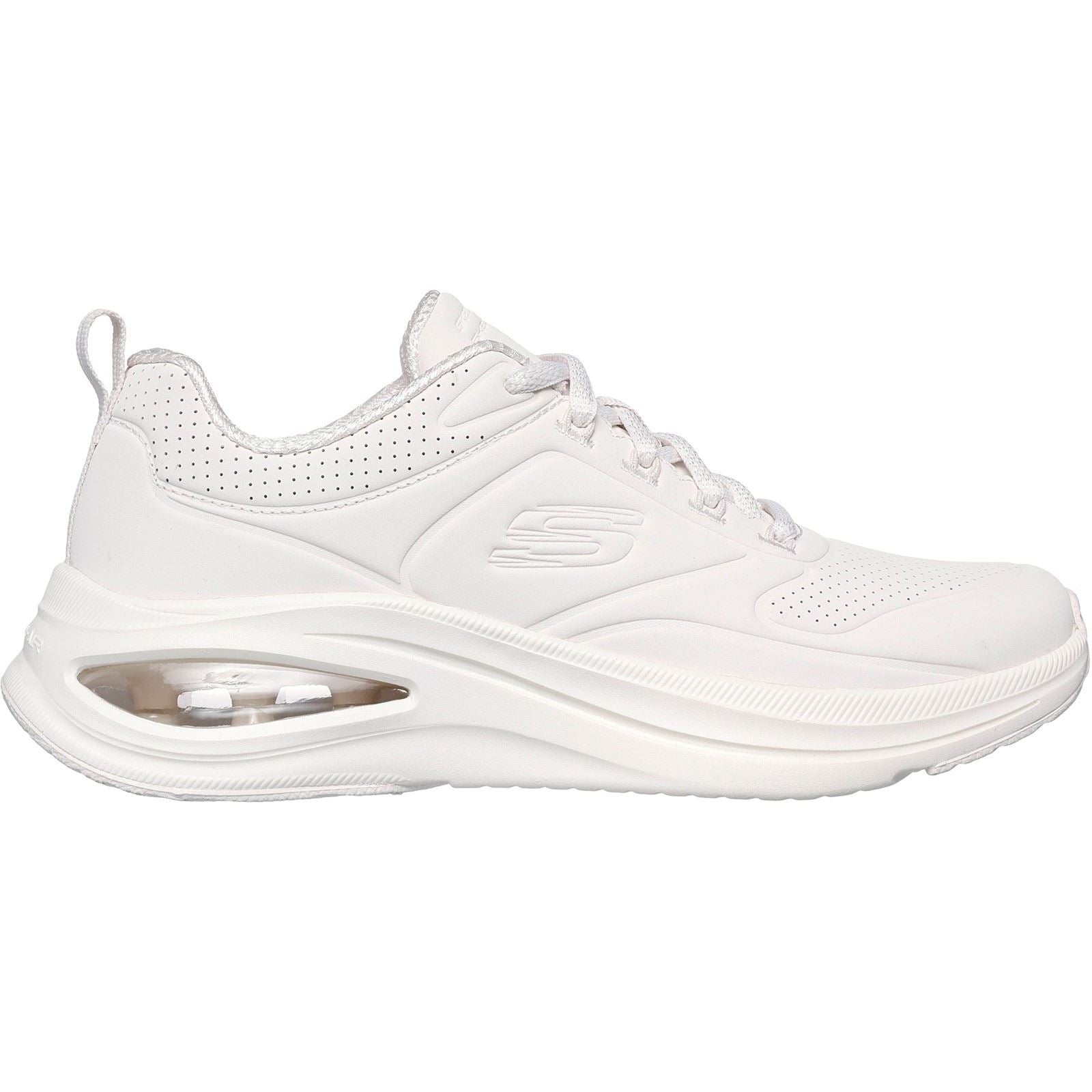 Skechers Skech-Air Meta Extraordinaire Synthetische Damen Sneaker In Off-Weiß