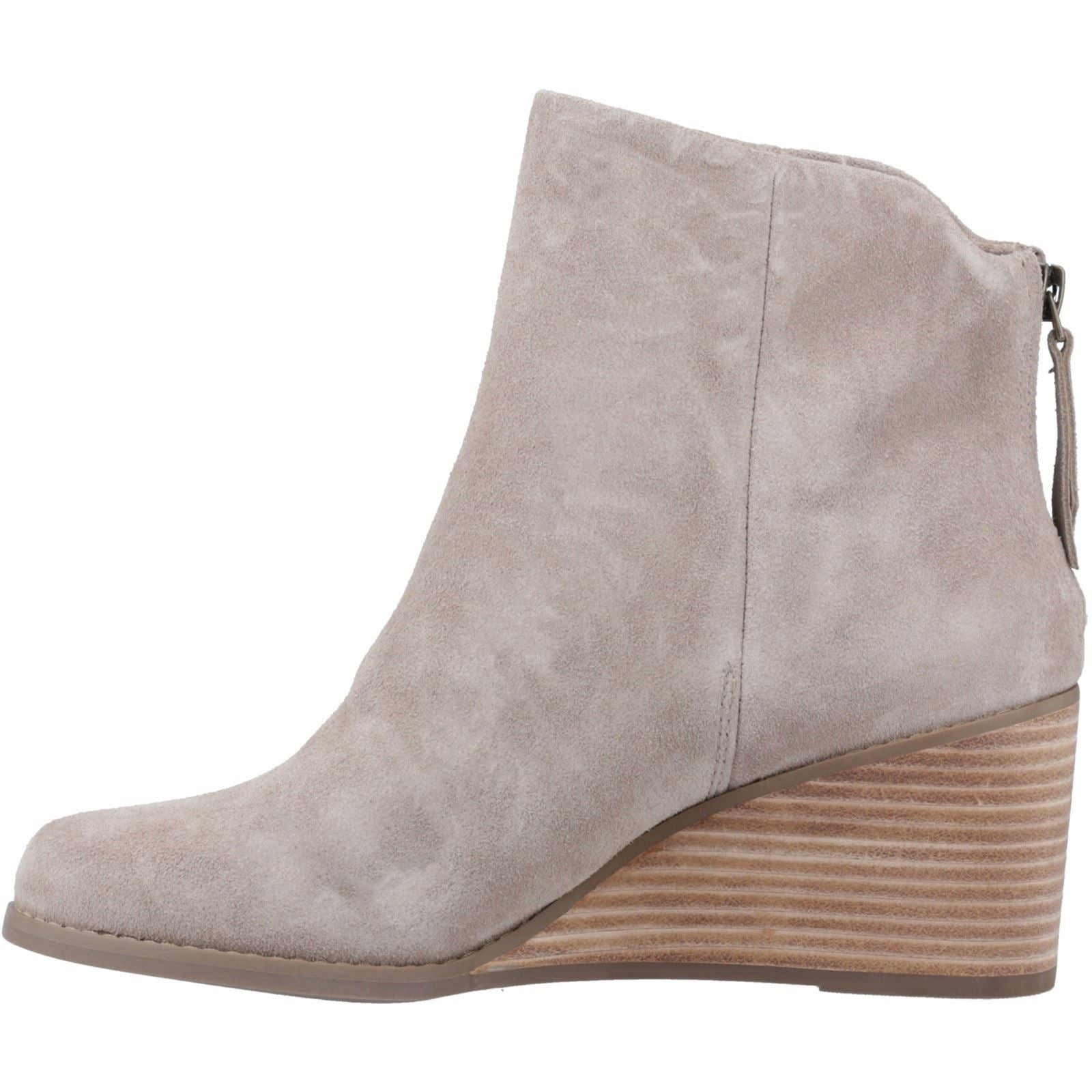 TOMS Casey Leder Damen Naturstiefel