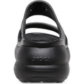 Crocs Classic Crush Damen Clogs Aus Thermoplast In Schwarz