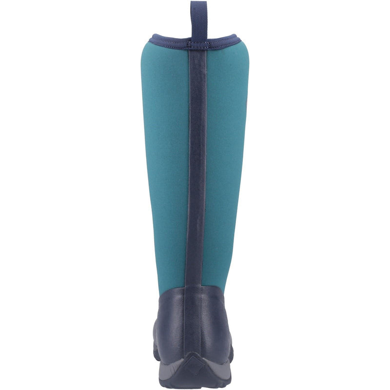Muck Boots Arctic Adventure Damen Winterschaftstiefel aus Neopren in Marineblau/Tannengrün