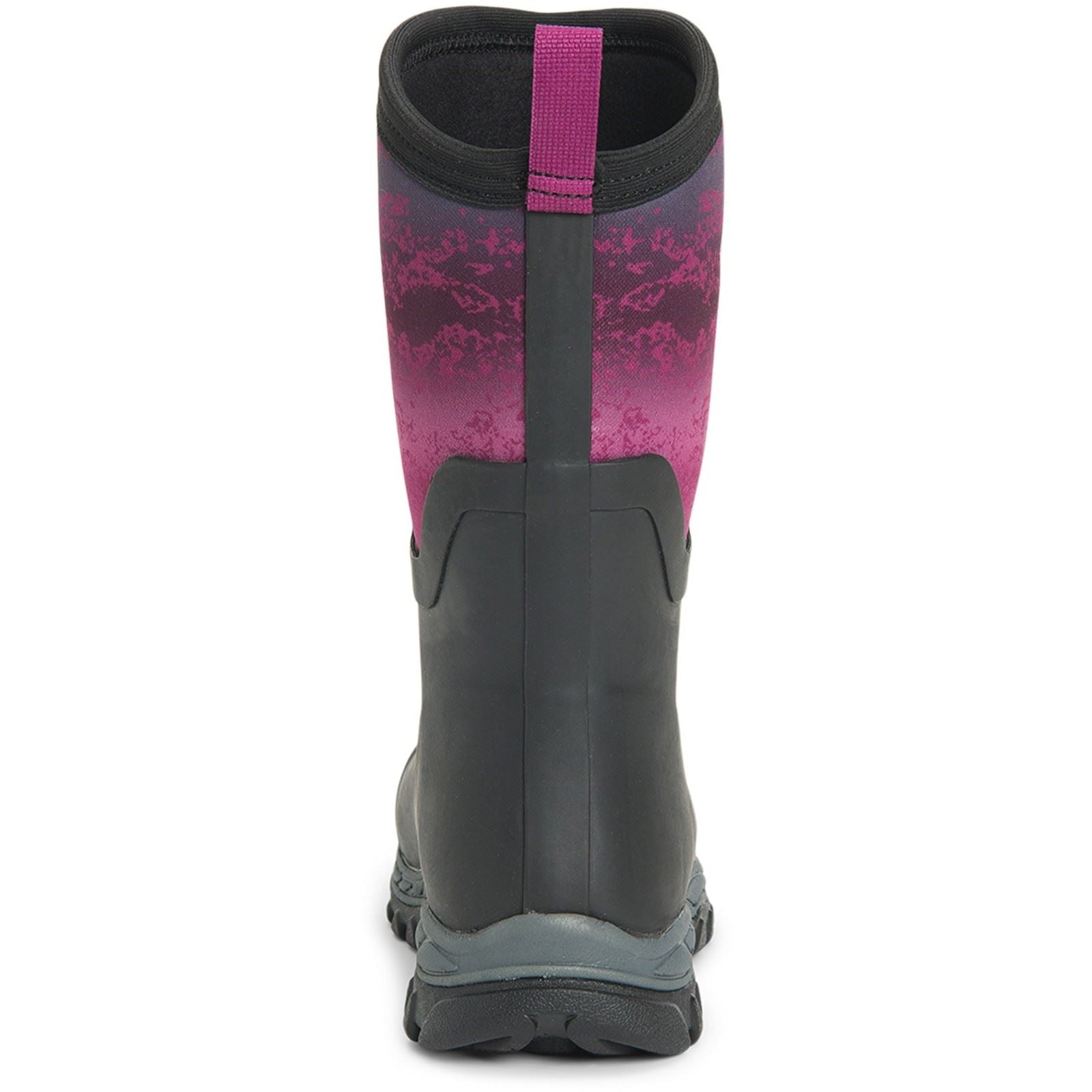 Muck Boots Arctic Sport Mid Gummistiefel Schwarz/Magenta