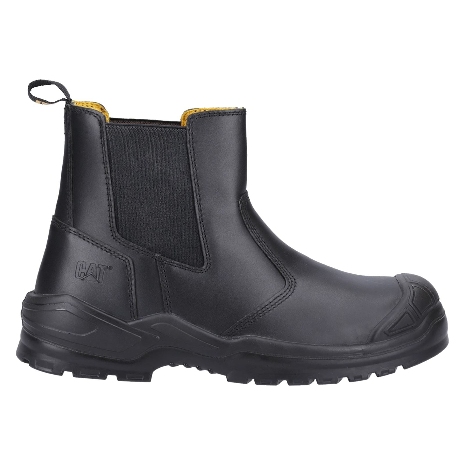 Caterpillar Striver Leder Schwarze Farbe Sicherheitsschuhe