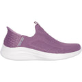 Skechers Ultra Flex 3.0 Easy Win Textile Damensneaker In Lila