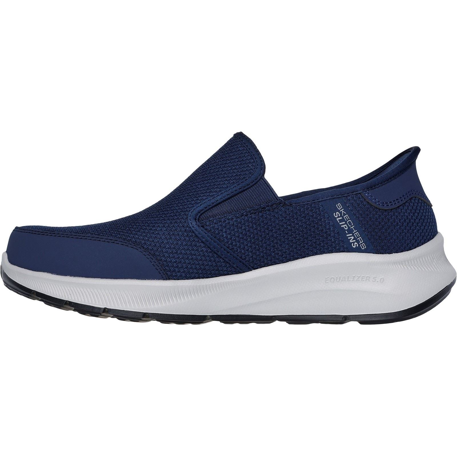 Skechers Equalizer 5.0 Drayze Synthetik Herren Sneaker In Marineblau