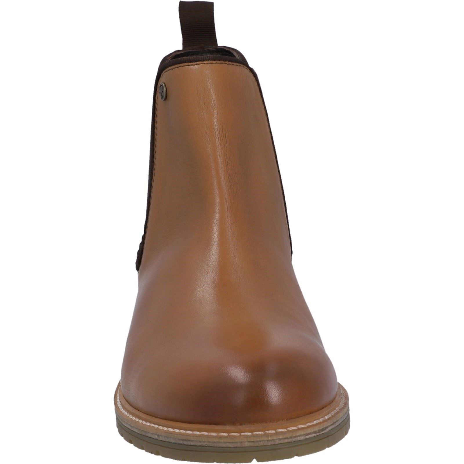 Hunter Munro Dealer Boot Leder Herren Tan Wellington Stiefel