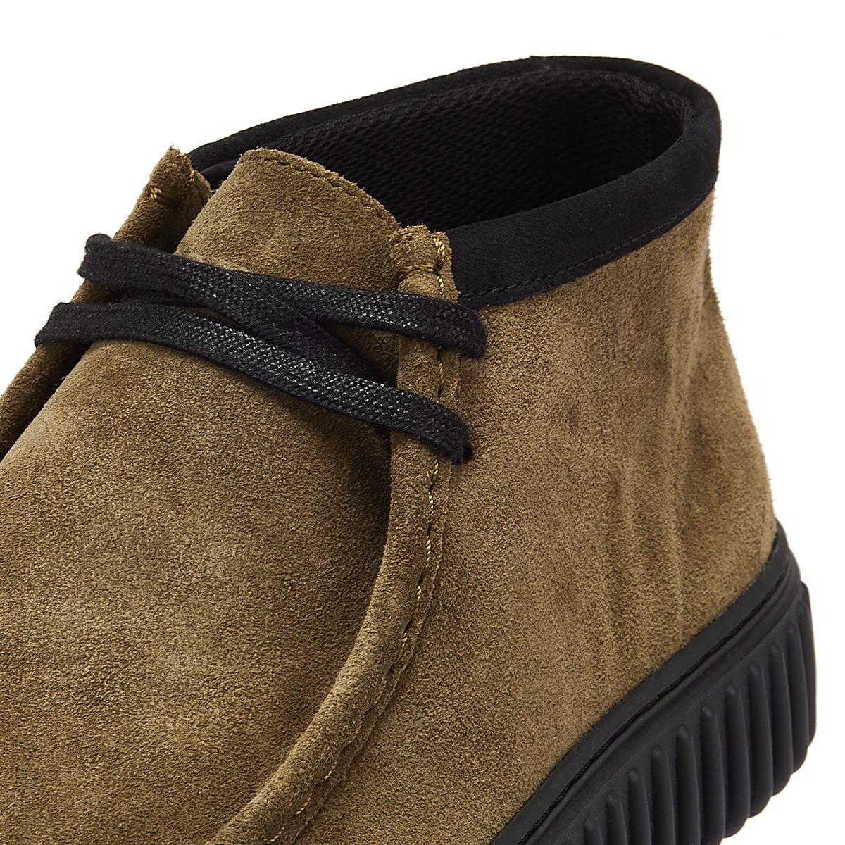 Clarks Main Torhill Hi Wildlederstiefel Für Herren In Olivgrün