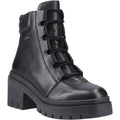 Pod Winona Leder Damen Schwarze Stiefel