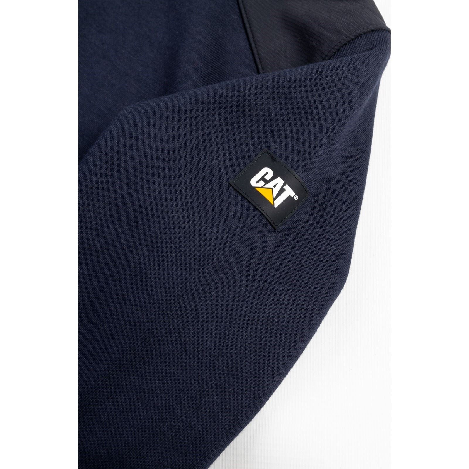 Caterpillar Essentials Polyester Herren Blau Kapuzenpullover