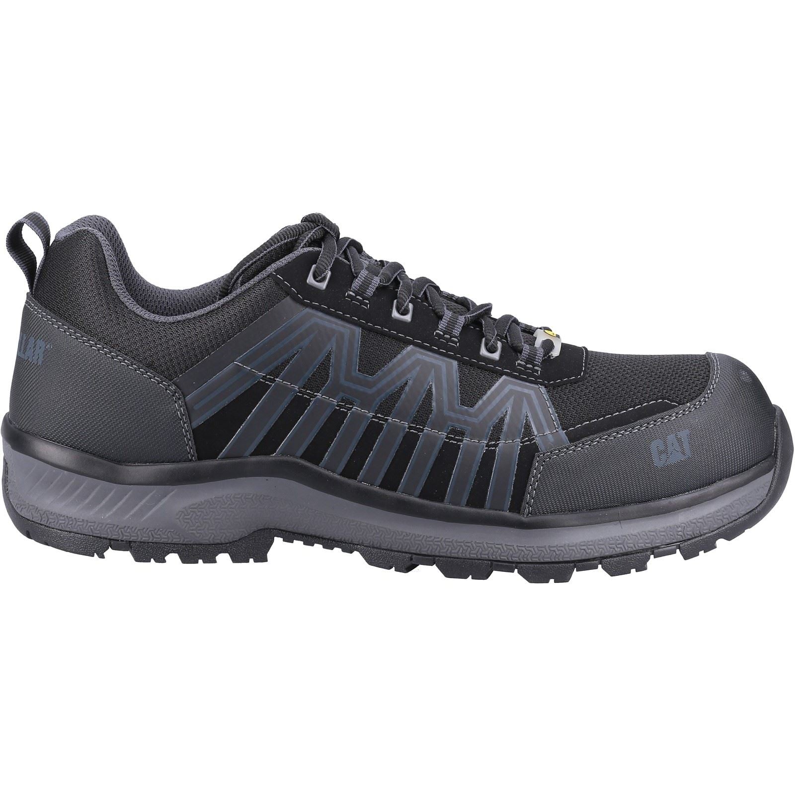 Caterpillar Charge Pu/Mesh/Tpu Schwarz Sicherheitssneaker