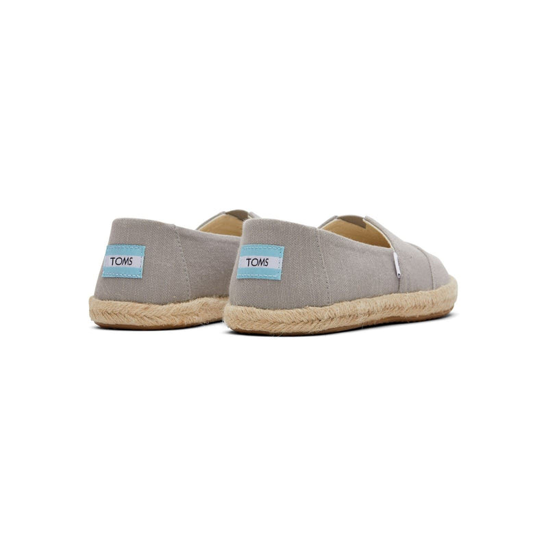 TOMS Alpargata Rope 100% Baumwoll-Espadrilles Für Damen In Griesregenfarbe