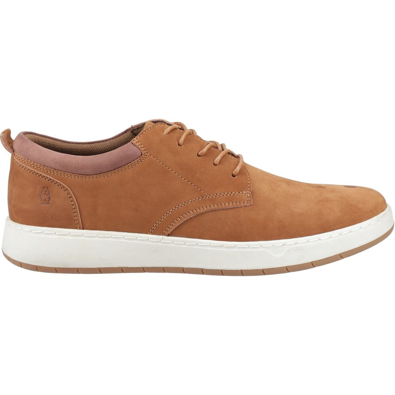 Hush Puppies Bowen Herren Lederschuhe In Tan Zum Schnüren