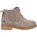 Hush Puppies Maddy Wide Wildleder Damen Graue Stiefel