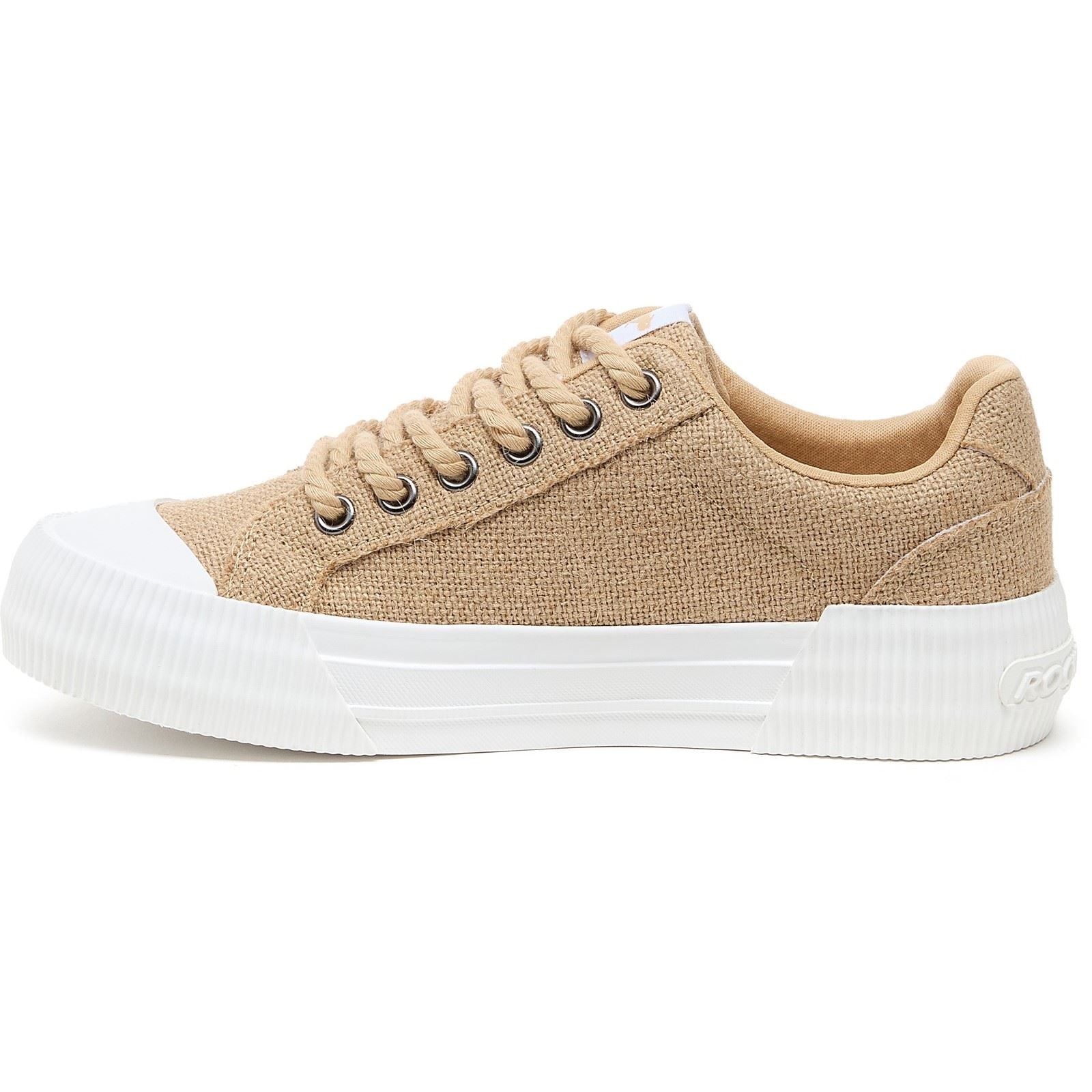 Rocket Dog Cheery Heidi Damen Sneakers Aus Dunkler Naturbaumwolle