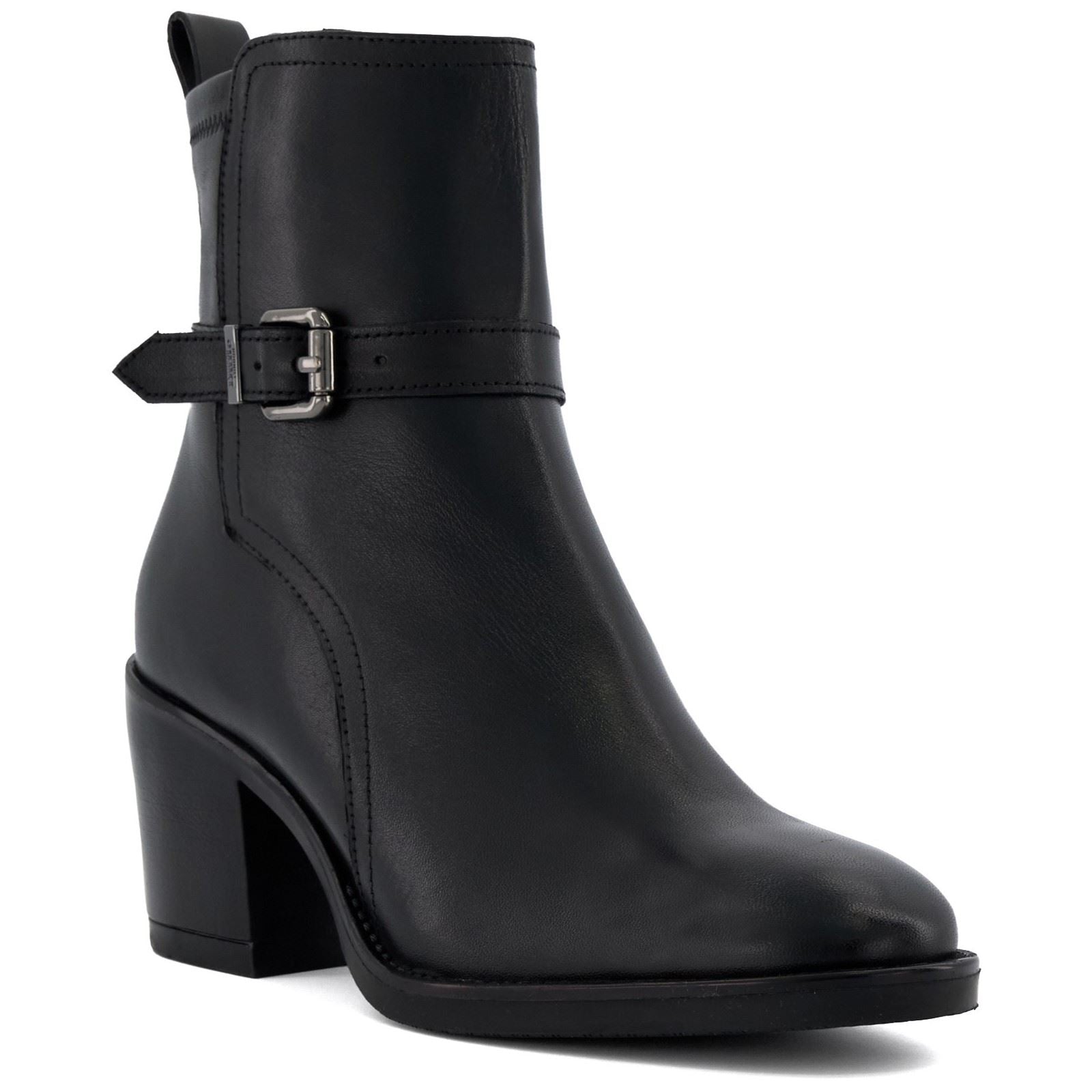 Dune Prance Damenlederstiefel In Schwarz