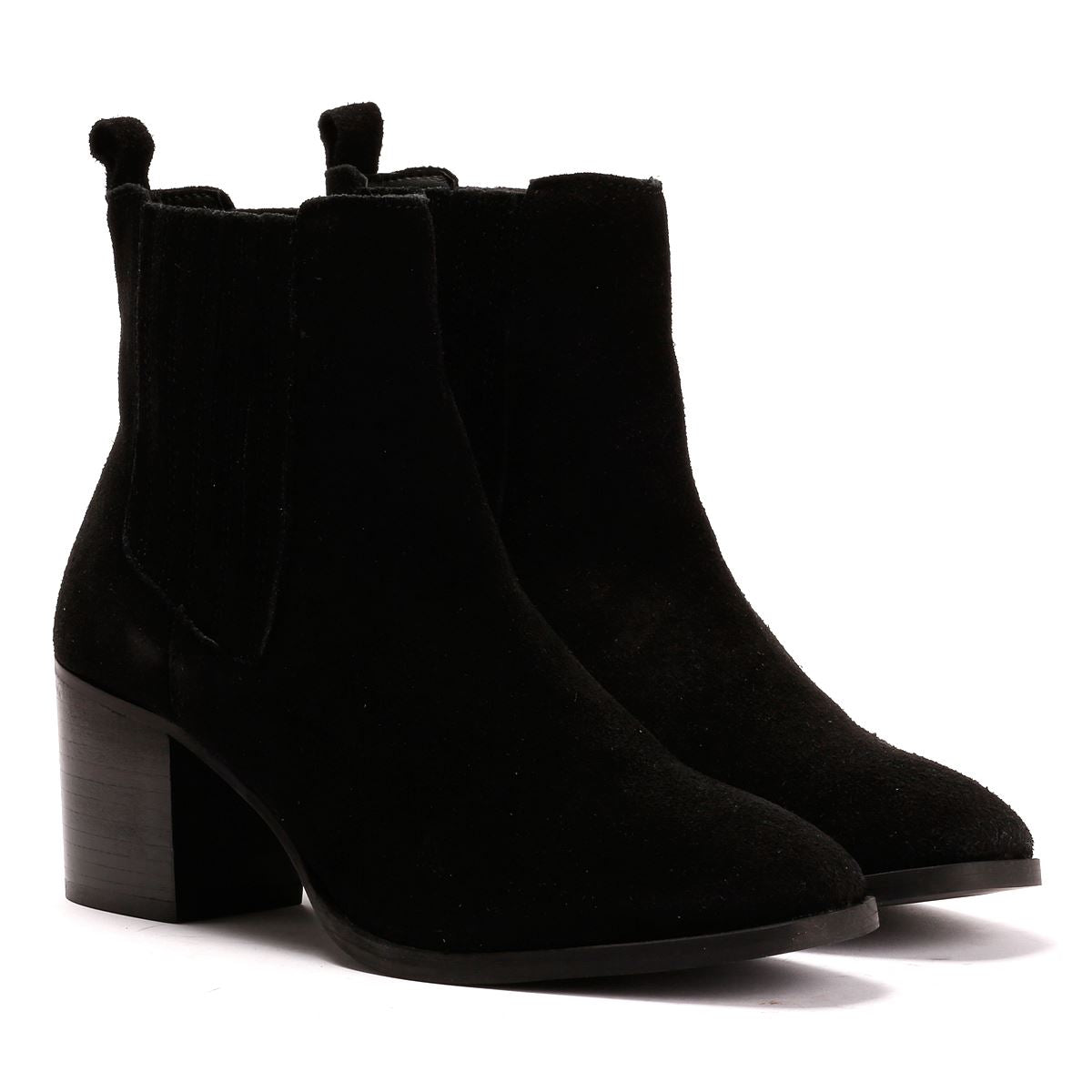 Osprey London The Naples Wildlederschwarze Damenstiefel