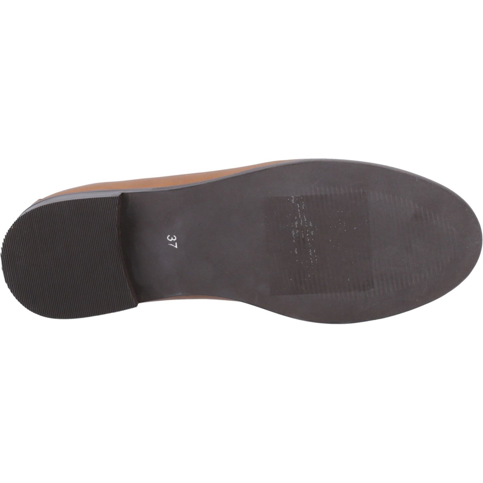 Hush Puppies Connie Leder Damen Tan Loafers