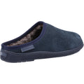 Hush Puppies Ashton Wildleder-Herren-Hausschuhe In Marineblau