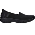 Skechers Reggae Fest 2.0 Guiding Textile Damen-Sneaker In Schwarz