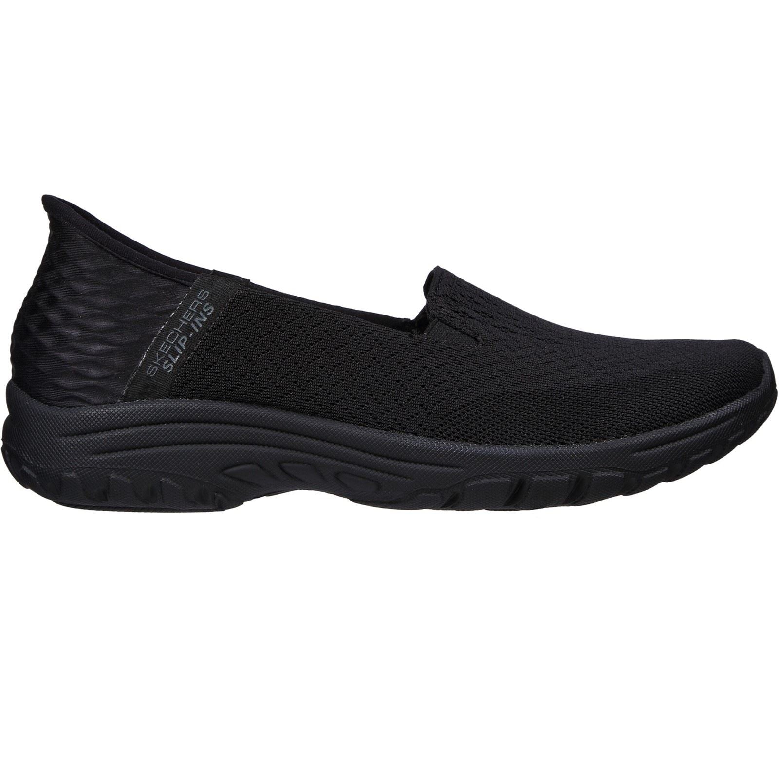 Skechers Reggae Fest 2.0 Guiding Textile Damen-Sneaker In Schwarz