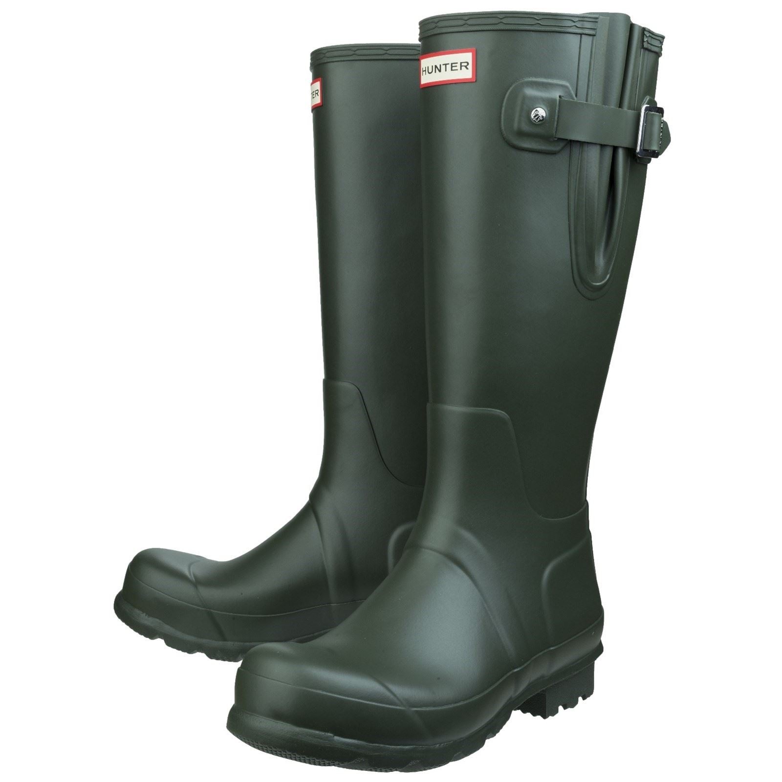 Hunter Original Side Adjustable Gummistiefel Für Herren In Dunkeloliv