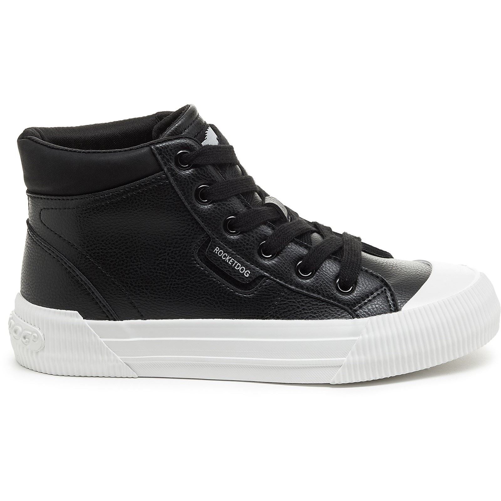 Rocket Dog Cheery Hi Damen-Sneakers In Schwarz