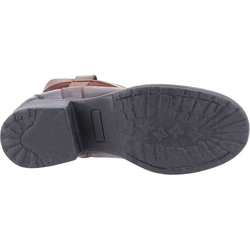 Hush Puppies Saskia Damenstiefel Aus Braunem Wildleder