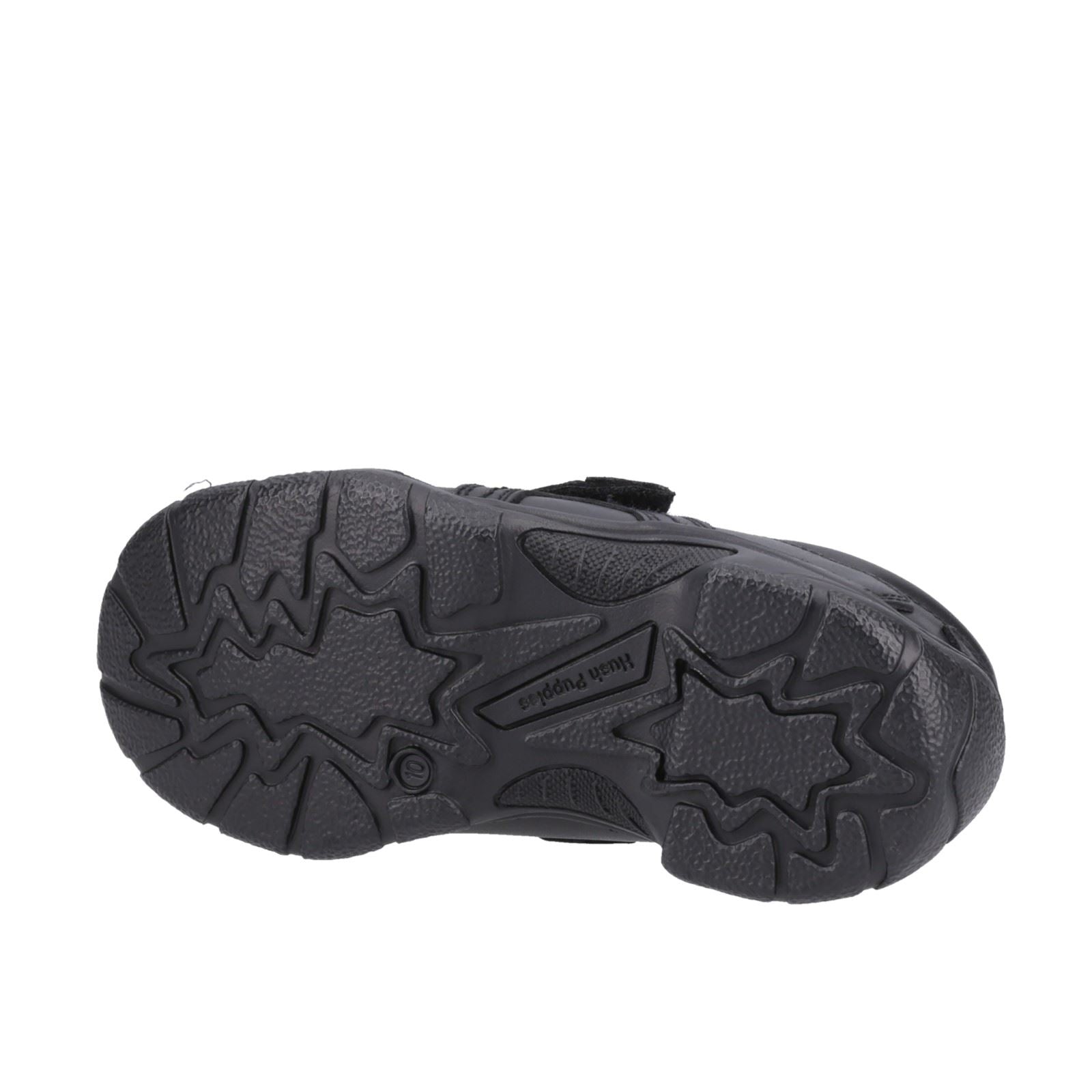 Hush Puppies Arlo Junior Lederschuhe Für Jungen In Schwarz