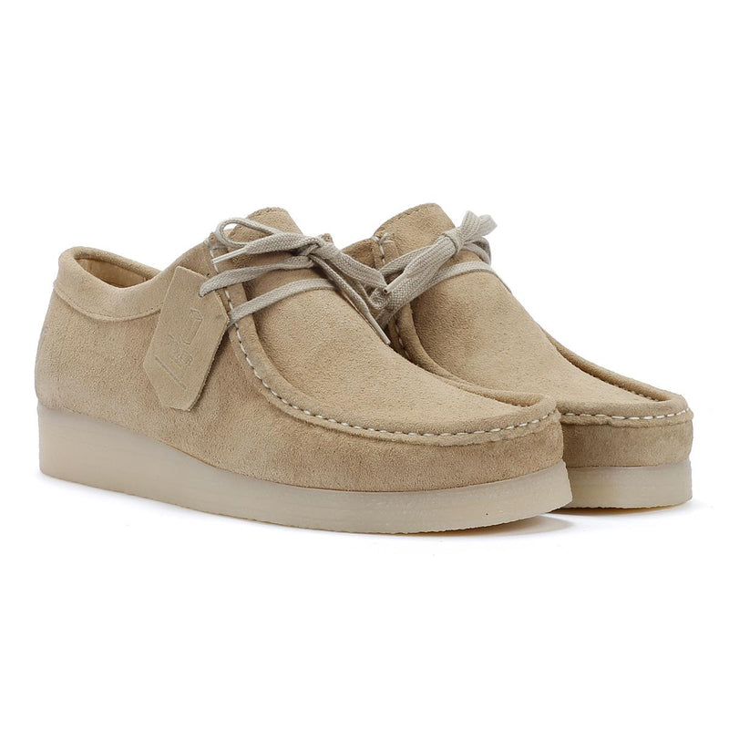 Tower London Apache Sand Veloursleder Schnürschuhe
