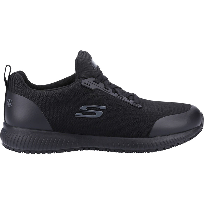 Skechers Workwear Squad SR Myton Textil Herren Schwarze Sicherheits-Sneaker