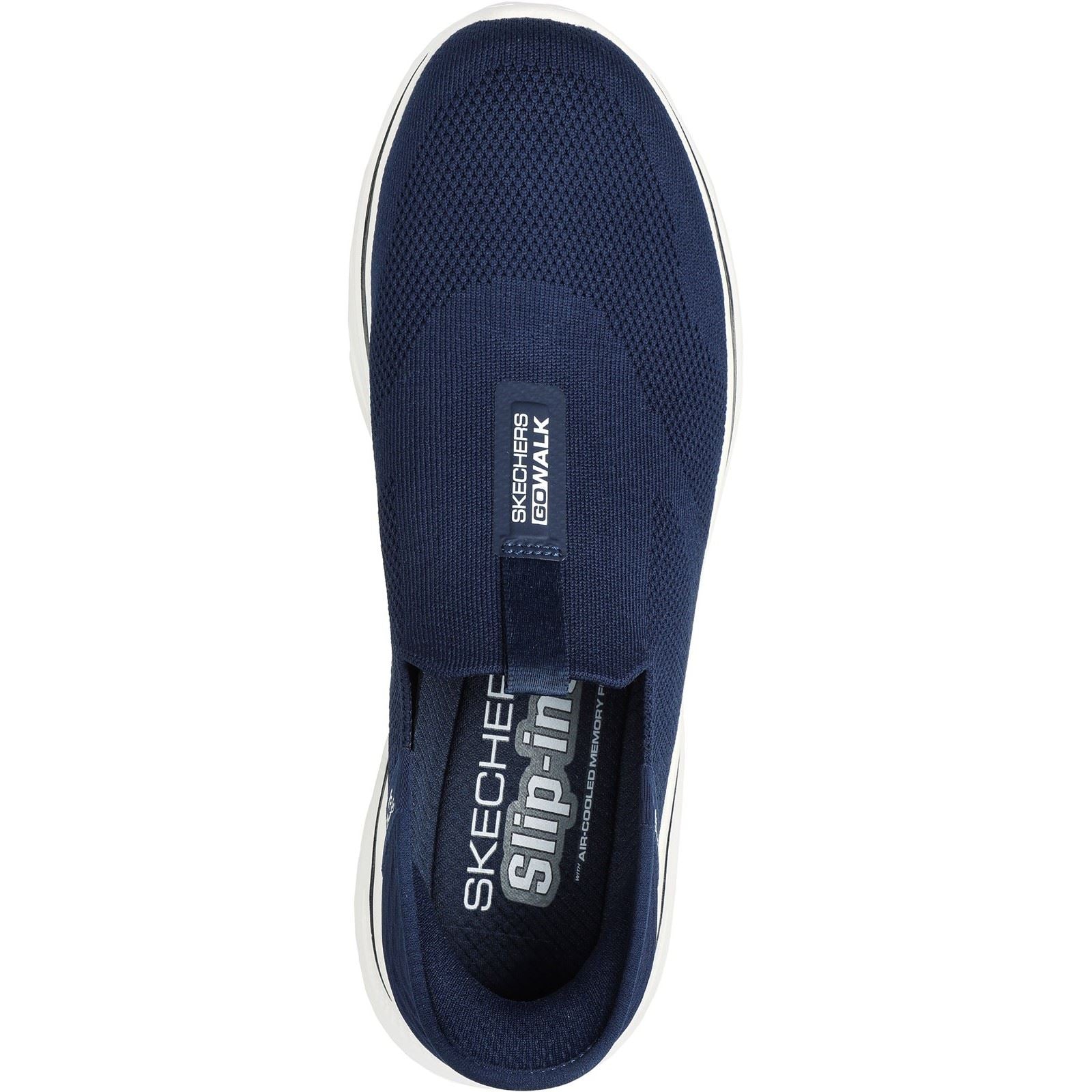 Skechers Slip-ins: GO WALK 7 Mesh Herren Sneaker In Marineblau