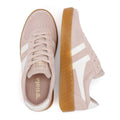 Gola Grandslam Damen Turnschuhe Aus Wildleder In Pink