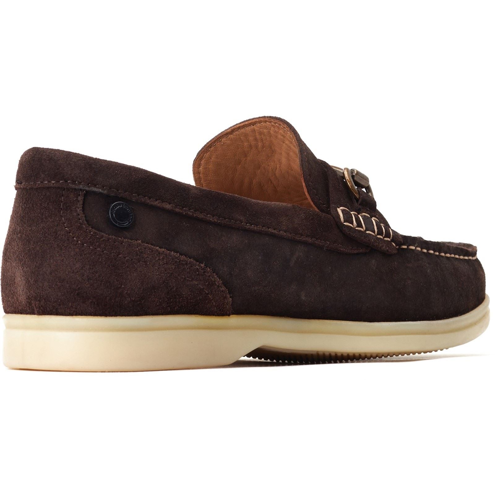 Base London Snapper Herrenschuhe Aus Gebranntem Braunem Leder