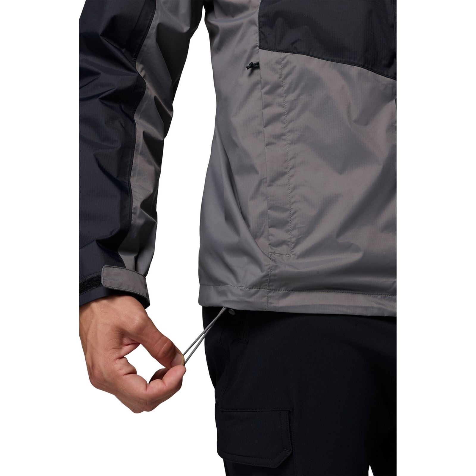 Columbia Pouring Adventure III Jacket Herren Schwarze Farbe Regenjacke