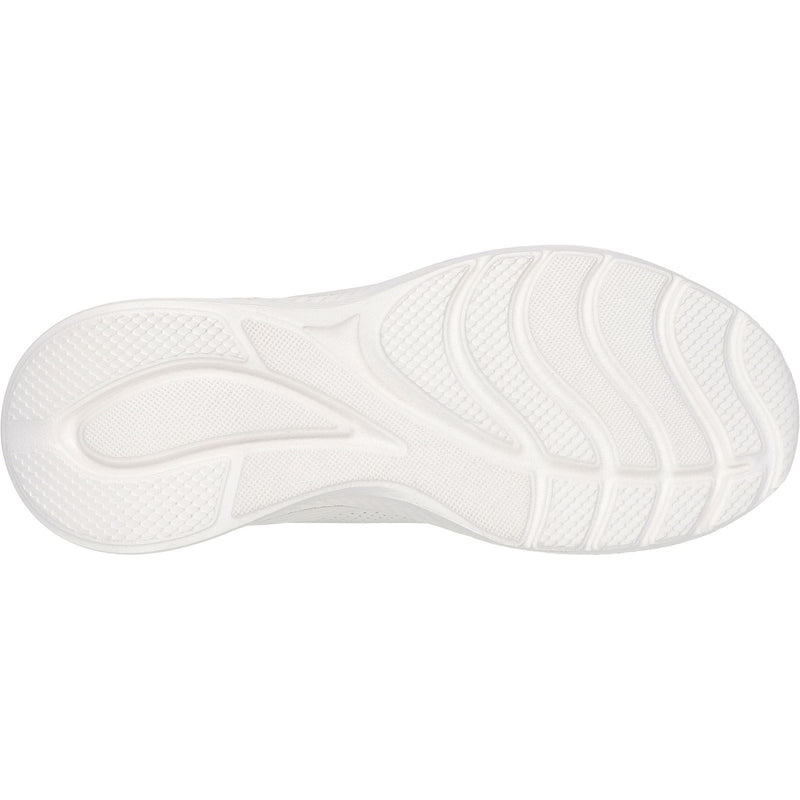 Skechers BOBS Sport Squad Waves Just Wading Synthetische Damen Sneaker In Weiß