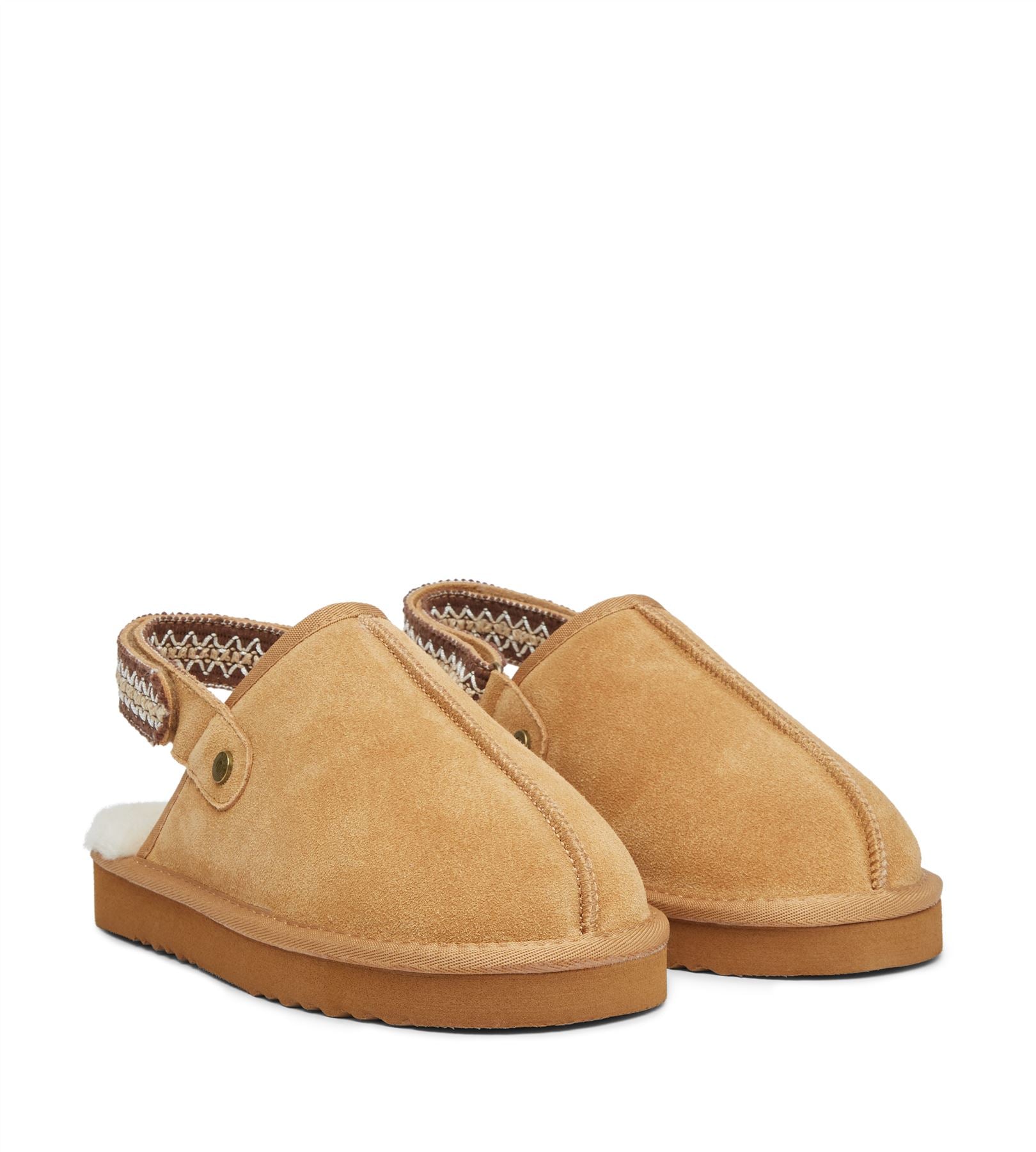 Osprey London The Constellation Wildleder Damen Braune Hausschuhe