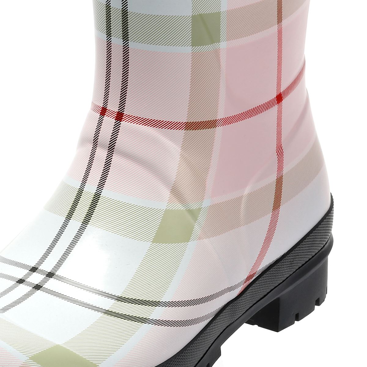 Barbour Banbury Mid Welly Gummi Damen Pink Gummistiefel