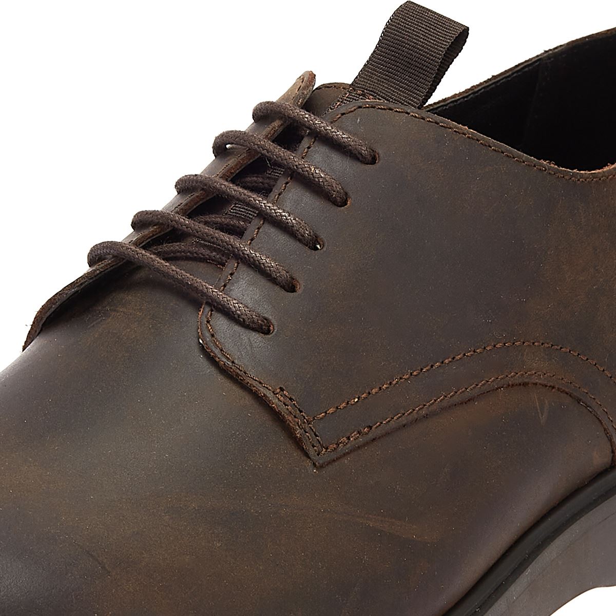Hudson Barnstable Verrückte Lederschuhe Für Herren In Braun Zum Schnüren