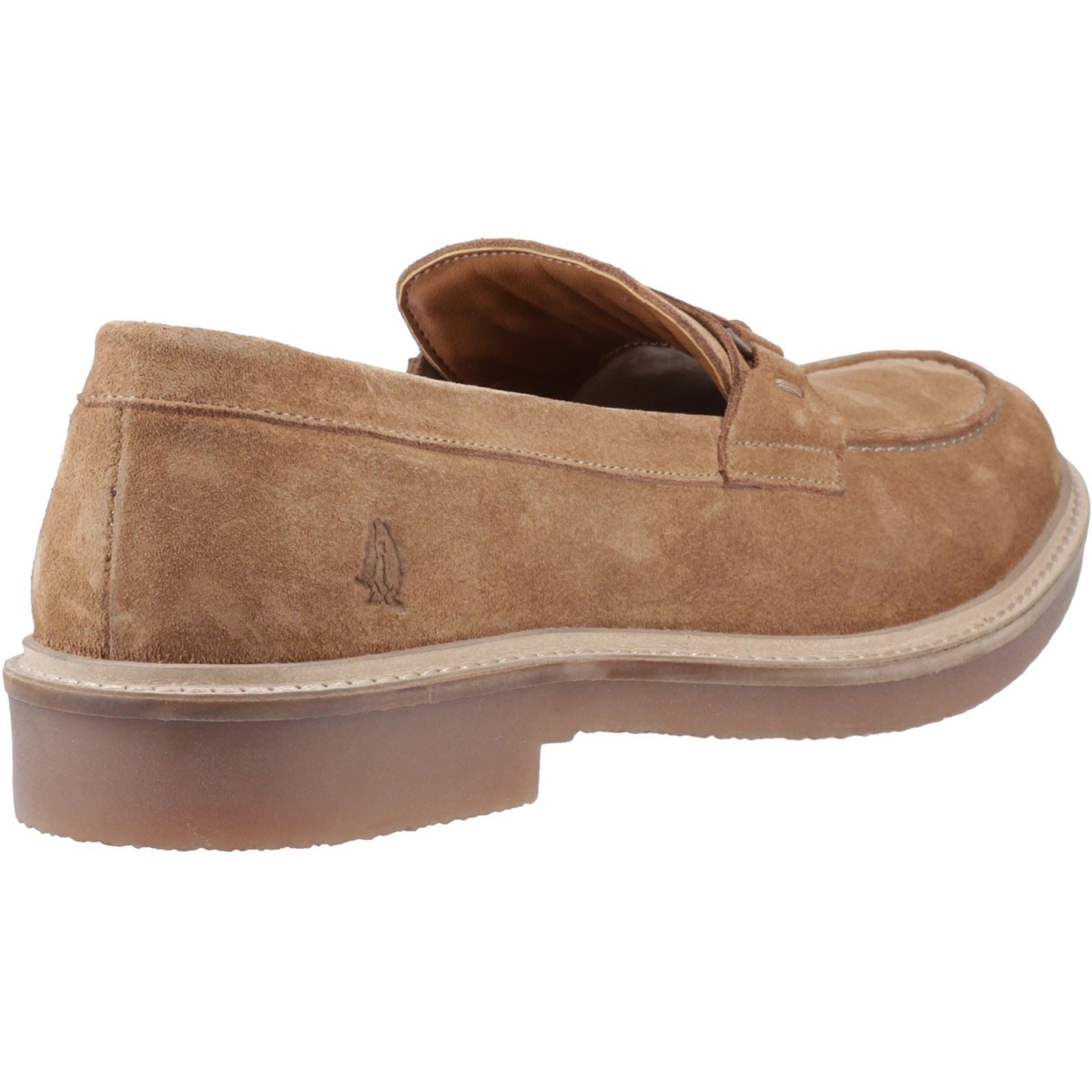 Hush Puppies Gryffin Herren Mokassins Aus Braunem Leder