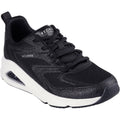 Skechers Tres-Air Uno Glit Airy Damen Schwarze Farbe Turnschuhe