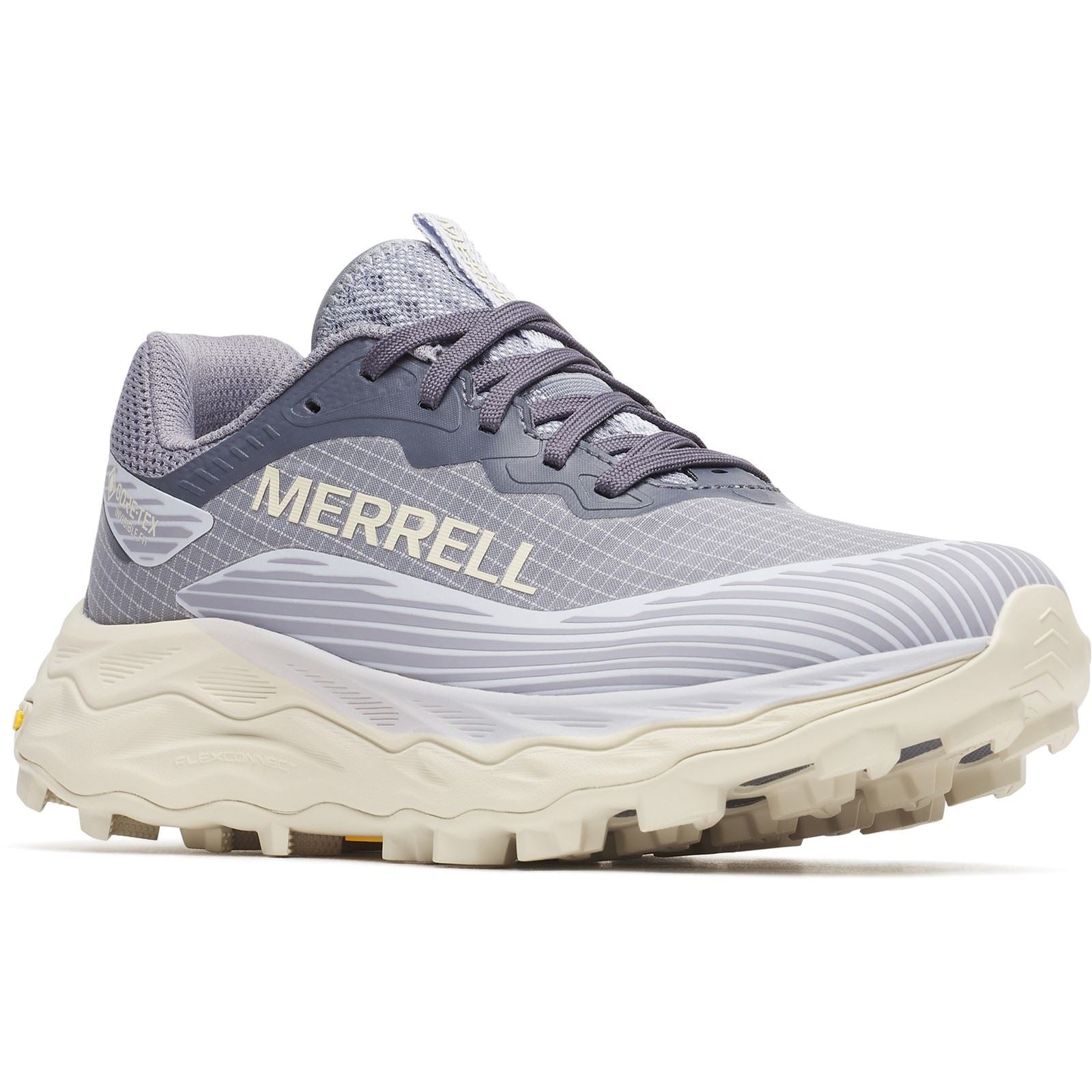 Merrell Agility Peak 6 GTX Runner Polyurethan Damen Lost Lilac Trailrunning Schuhe