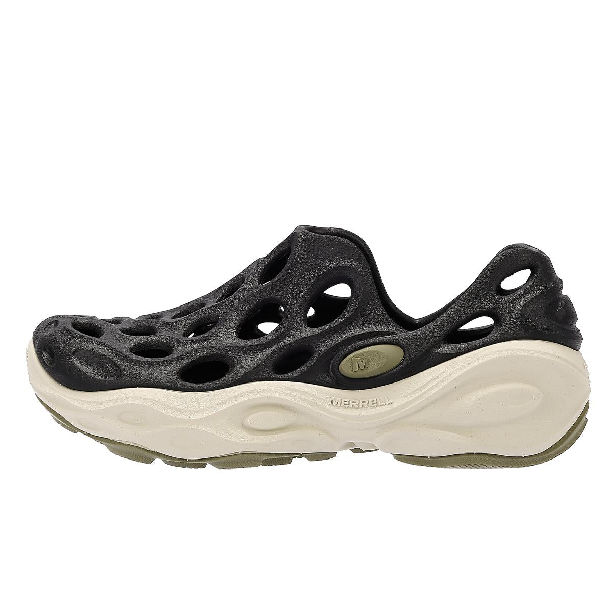 Merrell Hydro Next Gen Moc Herrenschwarz/Cremefarbene Sandalen