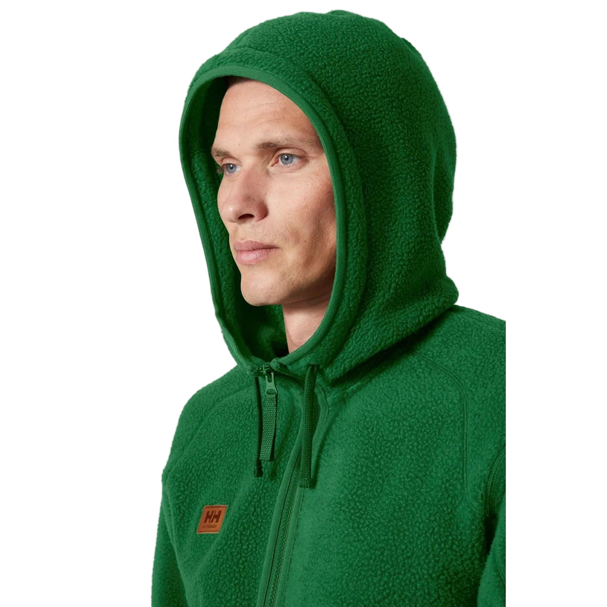 Helly Hansen Workwear Heritage Pile Hoodie Herren Grüne Fleecejacke