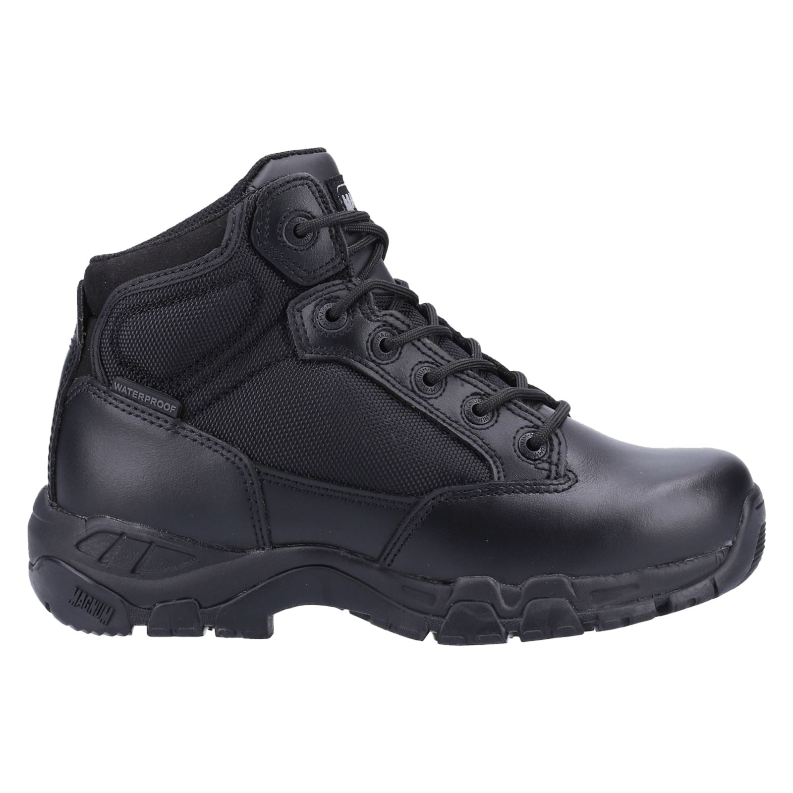Magnum Viper Pro Fünf Komma Null Plus Wp Leder Schwarze Sicherheitsstiefel