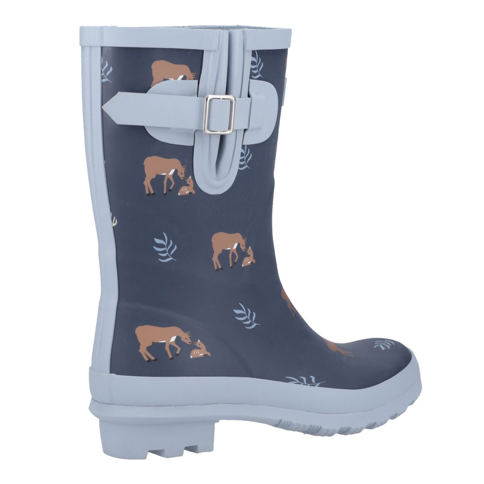 Cotswold Woodland Mid Gummistiefel Für Damen Aus Hirschleder