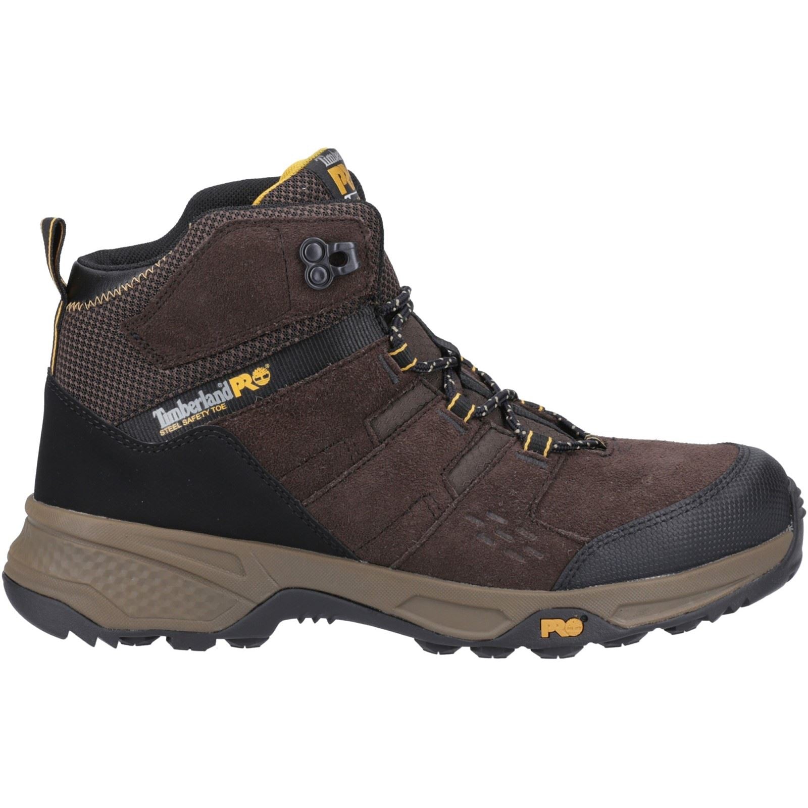 Timberland Pro Switchback Leder Dunkelbraune Sicherheitsstiefel