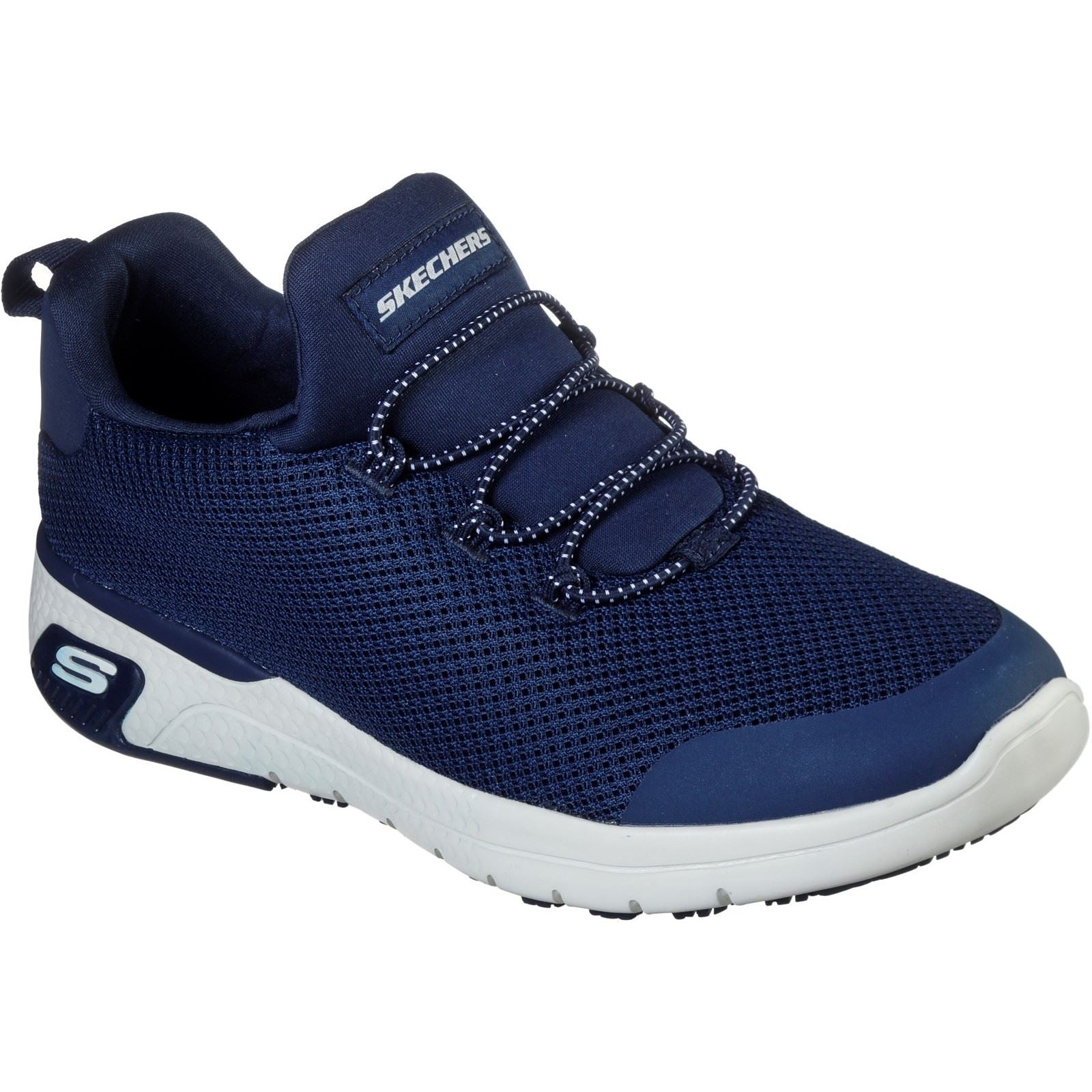 Skechers Workwear Marsing Waiola SR Damenschuhe In Marineblau Aus Mesh