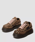 Dr. Martens Buzz 5I Hair On Lederschuhe Für Damen In Braun