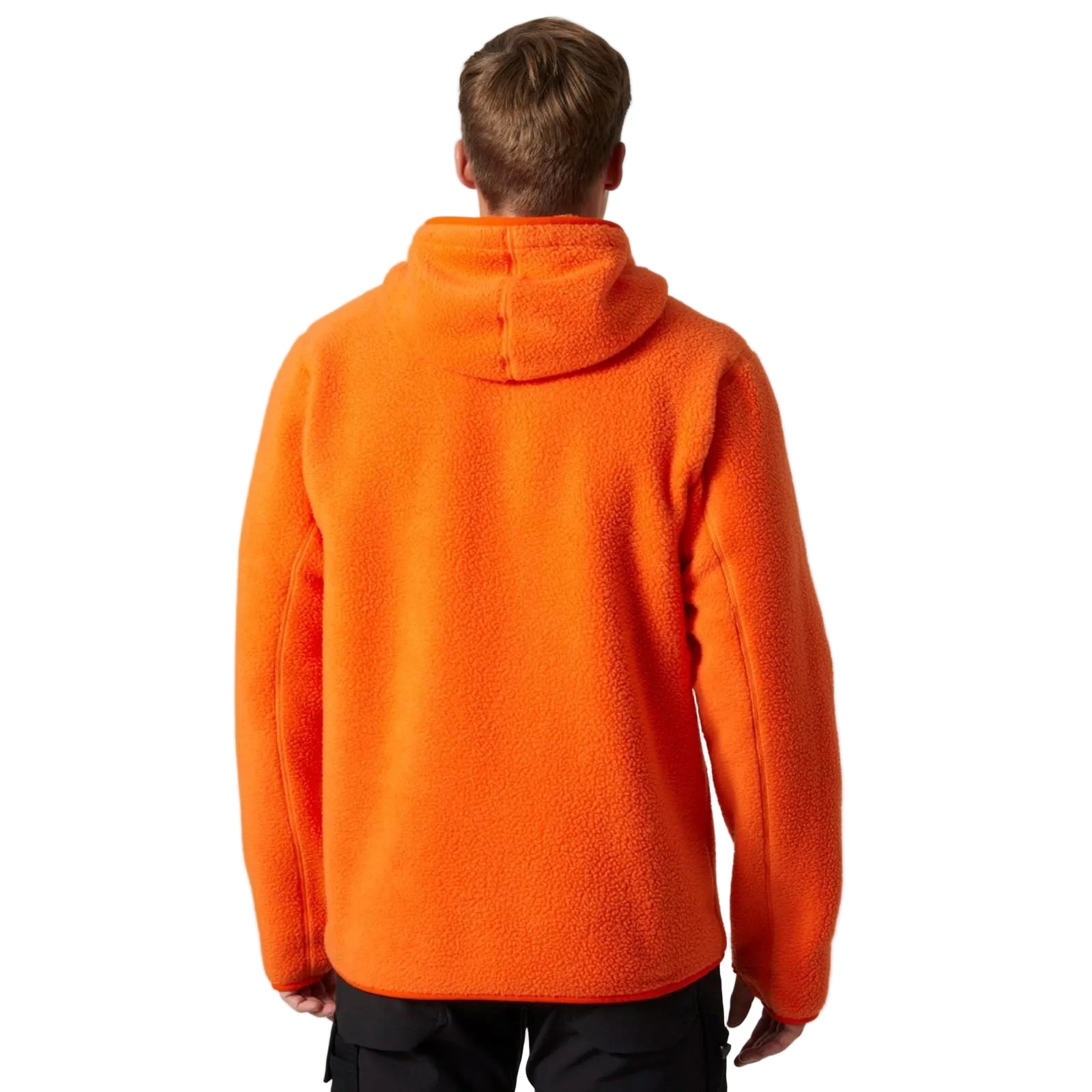 Helly Hansen Workwear Heritage Pile Hoodie Herren Orangenfleecejacke